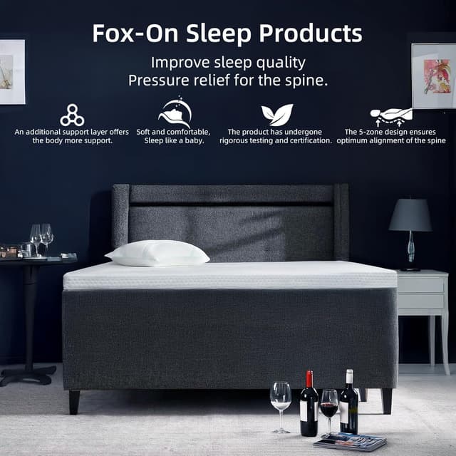 Thumbnail 4 de MENDALE Topper 180x200 Gel Memory 6 cm