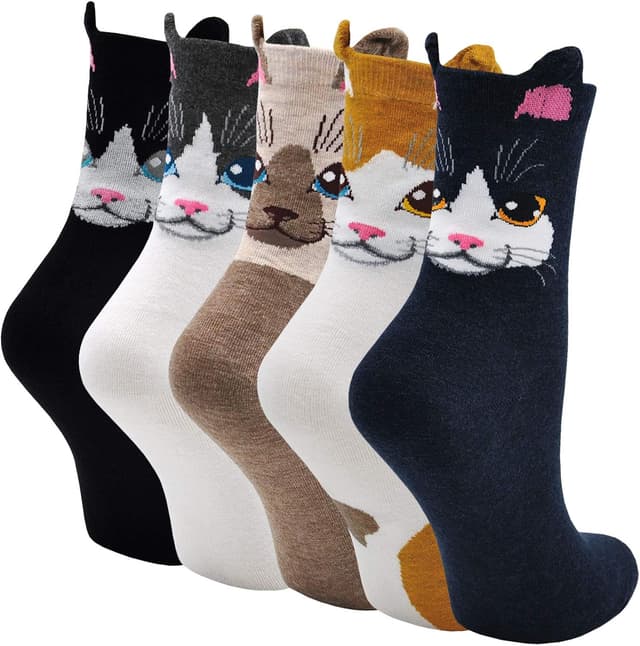 Detalle de PUTUO Calcetines divertidos animales