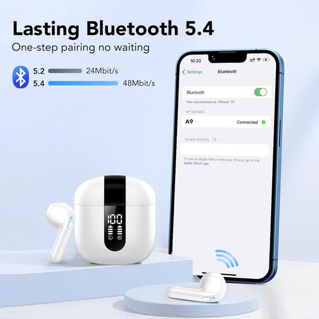 Detalle de 2026 New Wireless Earbuds Bluetooth 5.4