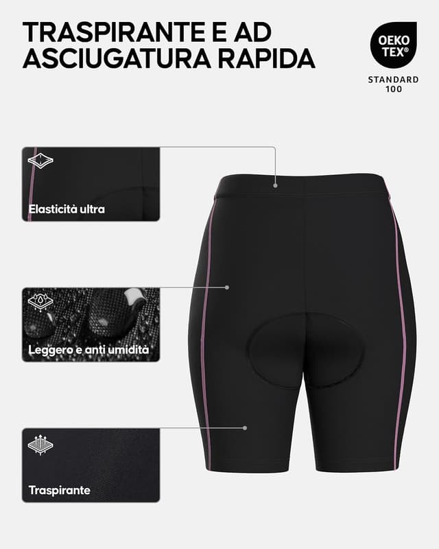 Thumbnail 2 de Danish Endurance Pantaloncini da Ciclismo Donna