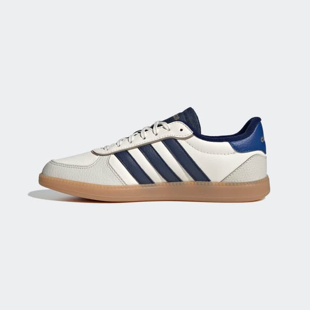 Detalle 2 de adidas Breaknet: zapatillas casual de mujer en piel con suela de goma