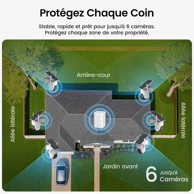 Thumbnail 1 de aosu 3K Camera Surveillance 5MP 360° 📷