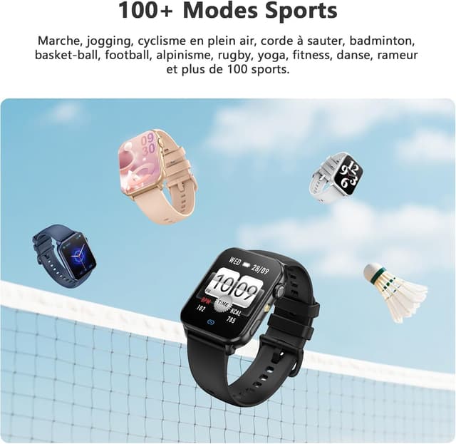 Thumbnail 5 de Blackview Montre Connectée Gris