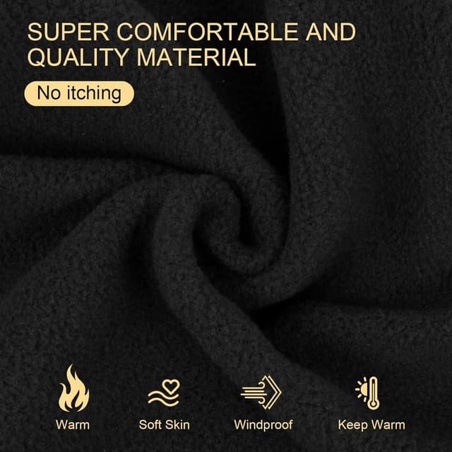 Detalle 2 de FEIKELUN ski mask snood thermal balaclava