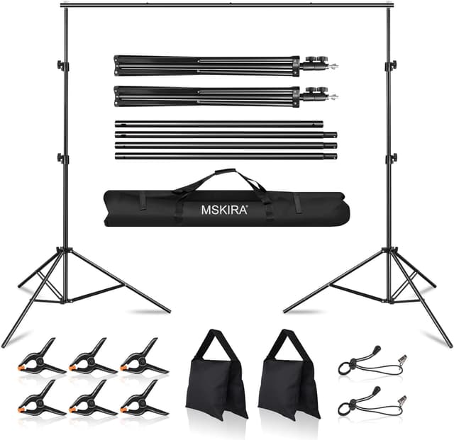 Imagen de MSKIRA Backdrop Stand 10ft x 7.5ft en OfertitasTOP