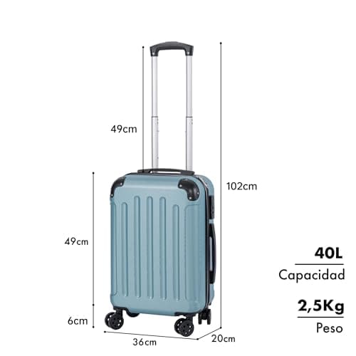 Detalle 1 de T-LOVENDO.ES Maleta de Cabina ABS ligera