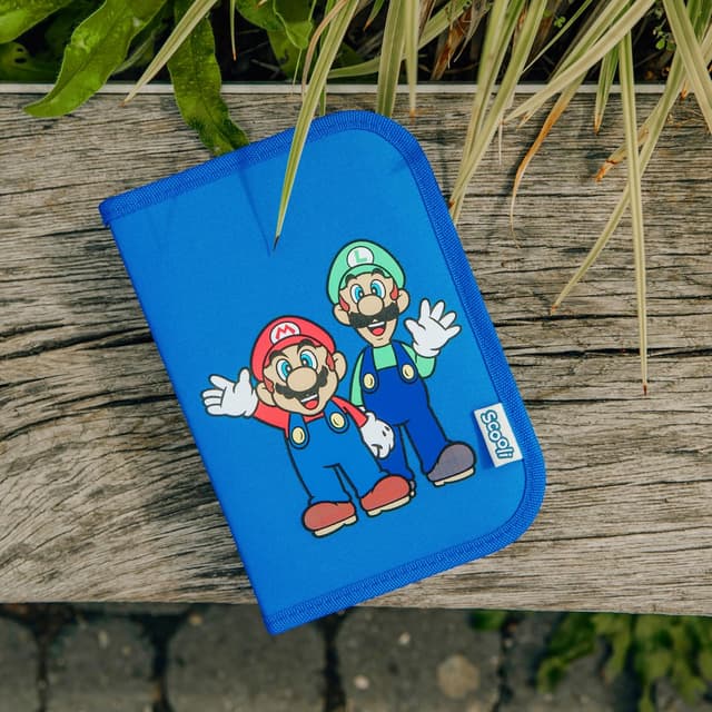 Detalle de Scooli astuccio per la scuola Super Mario con penne, colori e accessori (da 6 anni)