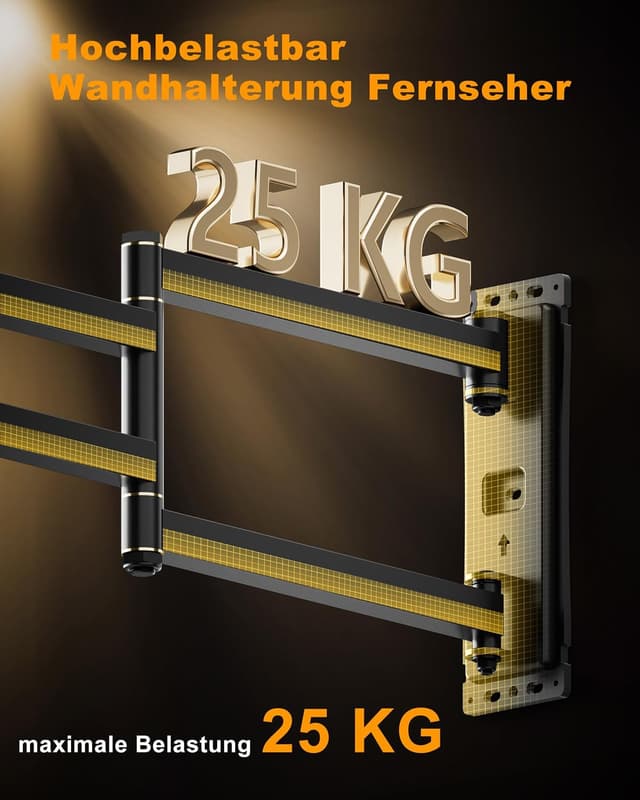 Thumbnail 6 de WHYFONE 1036mm Wandhalterung 180° Drehung