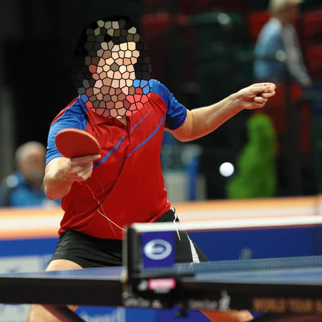 Detalle de com-four® Palline da ping pong da 40 mm (ABS) in bianco opaco, confezioni da 48/72/144 pz