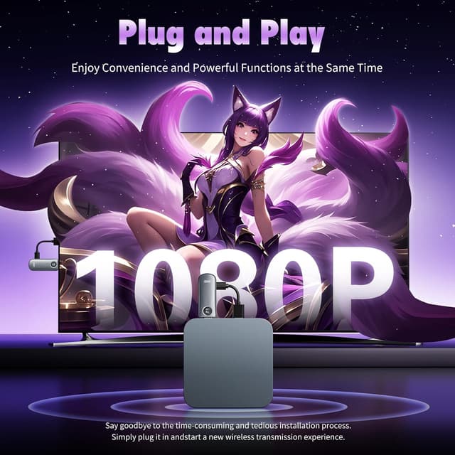 Detalle 2 de MpioLife 2026 HDMI wireless 1080P fino a 50 m