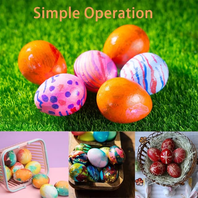 Thumbnail 4 de Holzeier Nesteier 5 Stück 6×4,5 cm 🐣