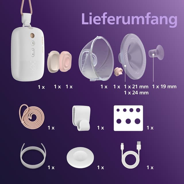 Thumbnail 6 de Philips AVENT SCF531/11 Milchpumpe 85/min