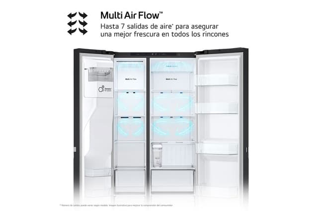 Thumbnail 5 de LG GSLC41EPPE Frigorífico Side by Side 641 L, sin toma de agua