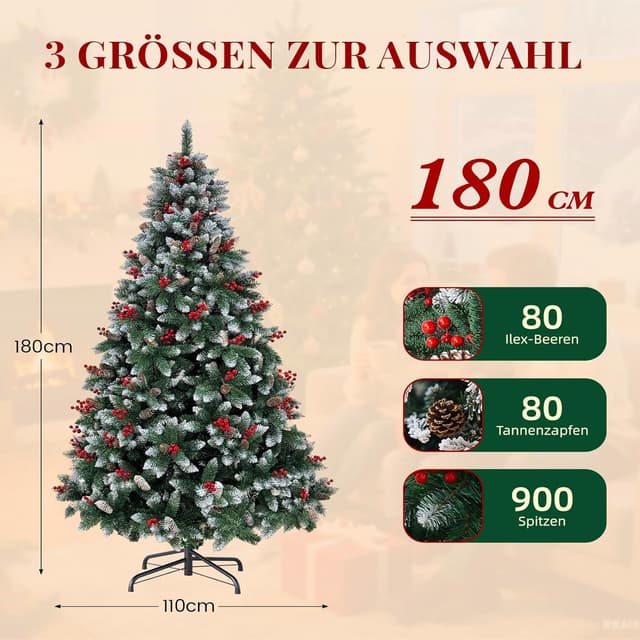 Thumbnail 5 de YOUDENOVA Sapin de Noël 180 cm 🎄