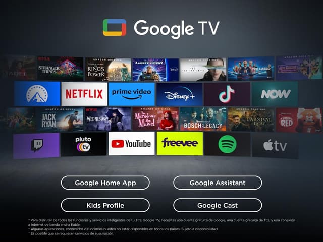 Thumbnail 9 de TCL 55T69C QLED 55" TV 🎥 HDR 4K Smart con Google Assistant