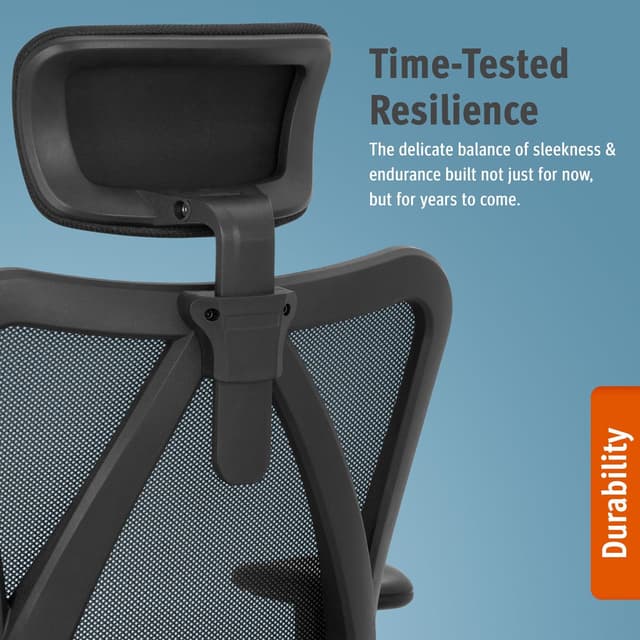 Thumbnail 6 de Ergonomic Office Chair Adjustable High-Back Recliner