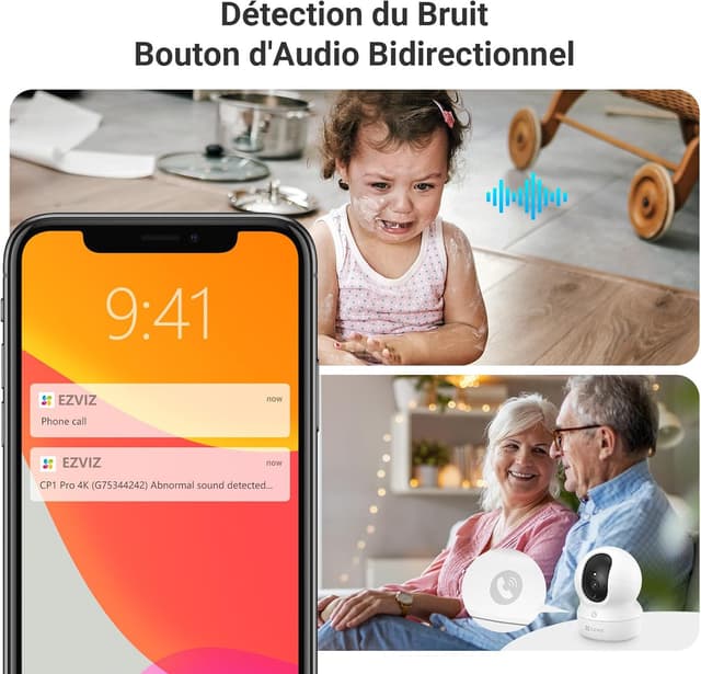 Detalle 2 de EZVIZ CP1 Pro Caméra surveillance 2K intérieure