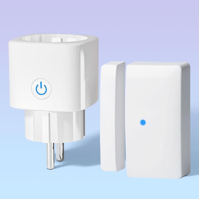 Detalle de Epochglo Fensterkontaktschalter für Dunstabzugshaube – Funk-Abluftsteuerung zum Lüften bei geöffnetem Fenster