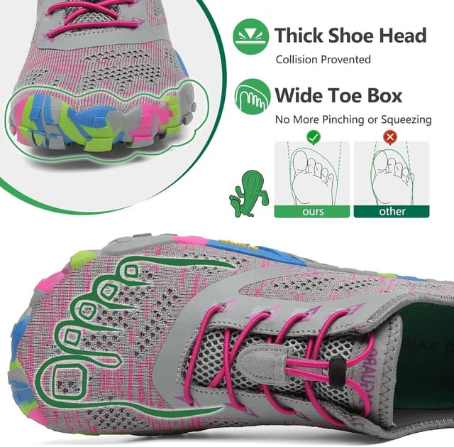 Thumbnail 1 de SAGUARO chaussures barefoot trail Homme/Femme