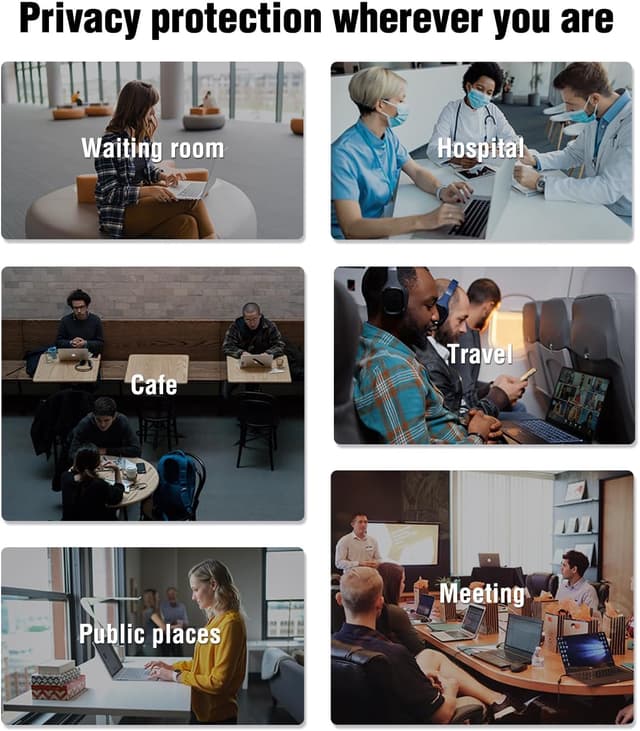 Thumbnail 6 de F FORITO Magnetic Privacy Screen Protector for 14-inch MacBook Pro (2021–2025)