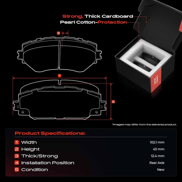 Detalle de Frankberg brake pad set for MX-5 rear