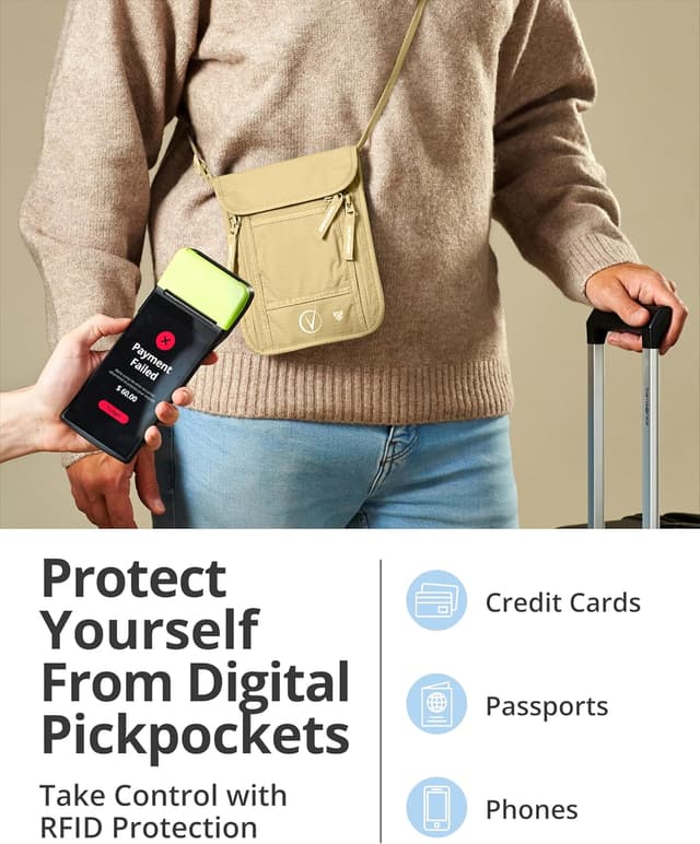 Thumbnail 2 de Vantamo Portafoglio viaggio RFID