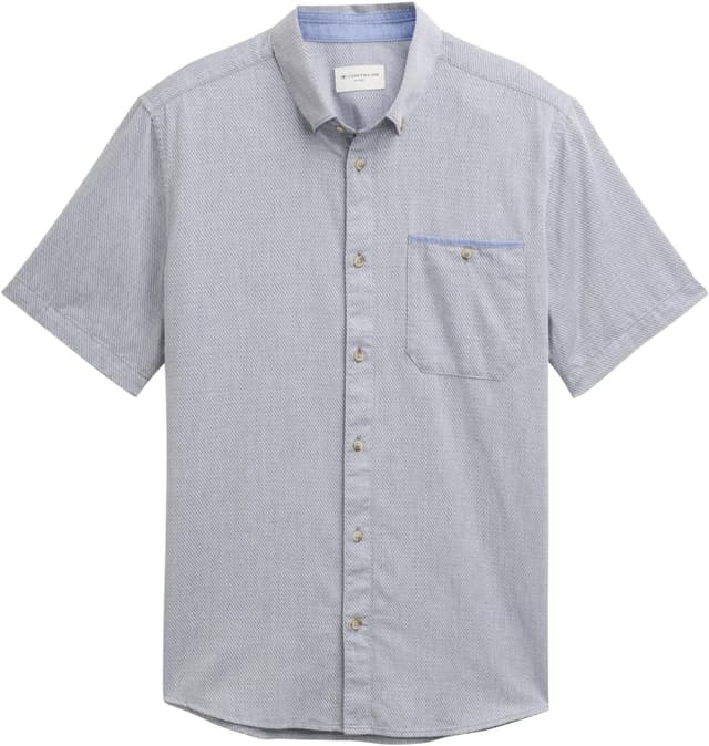 Detalle de Tom Tailor 1046086 camicia da uomo a maniche lunghe