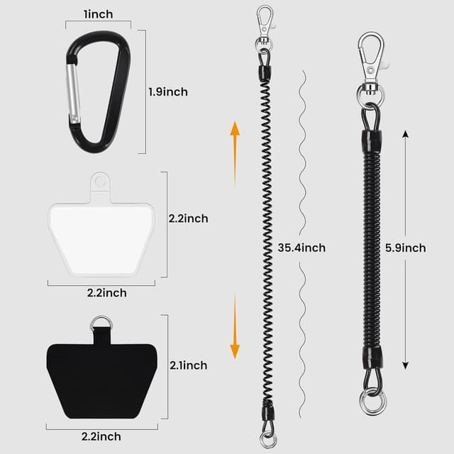 Detalle 2 de Takyu Phone Tether Lanyards 28 in cord