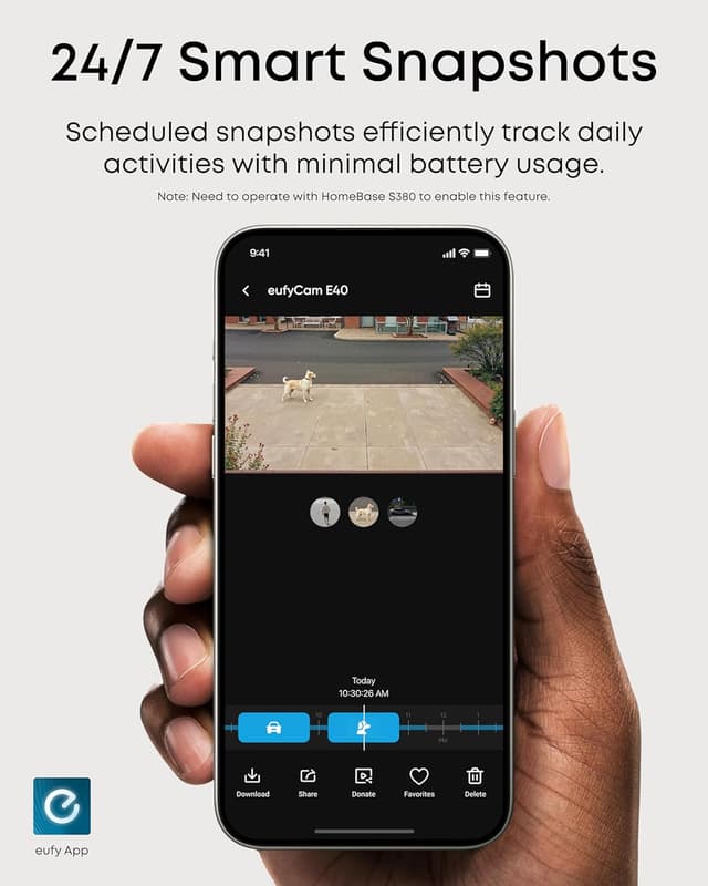Thumbnail 4 de eufyCam E40 2-Cam Kit with HomeBase