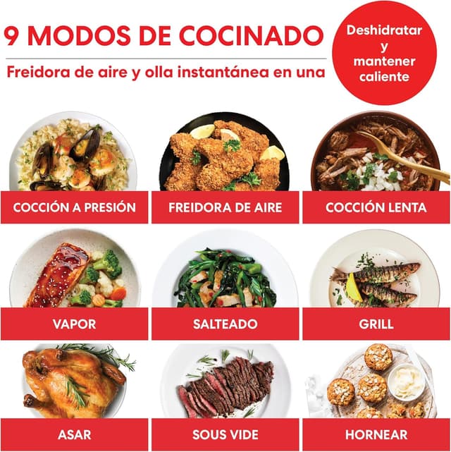 Detalle 2 de Instant Pot Pro Crisp 11 en 1: Cocina y disfruta 🍽