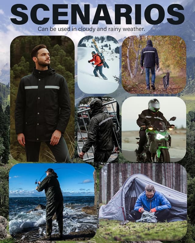 Thumbnail 5 de iCreek Rain Suit Waterproof Jacket