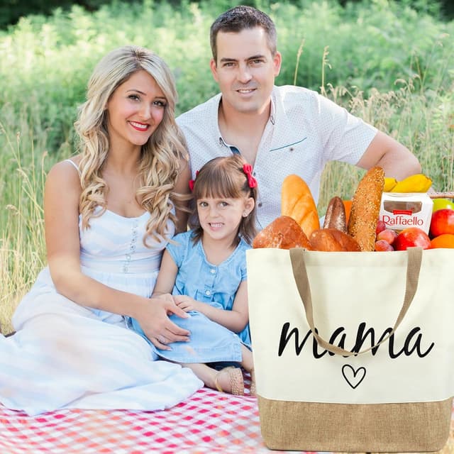 Thumbnail 6 de Tarklanda Sac en jute cadeau maman