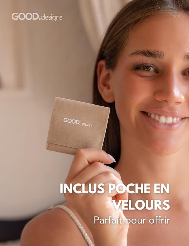 Detalle de Pendentif charm en acier inoxydable 316L avec fermoir mousqueton pour bracelet à breloques