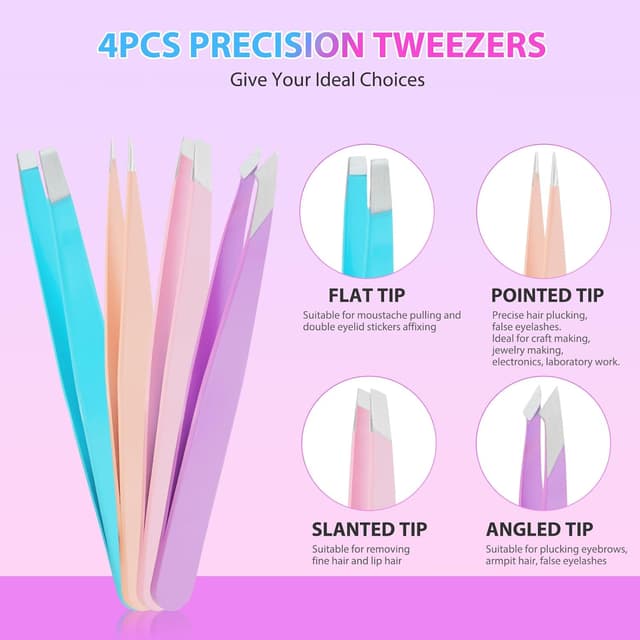 Detalle 2 de HEYMKGO 8-piece eyebrow grooming kit