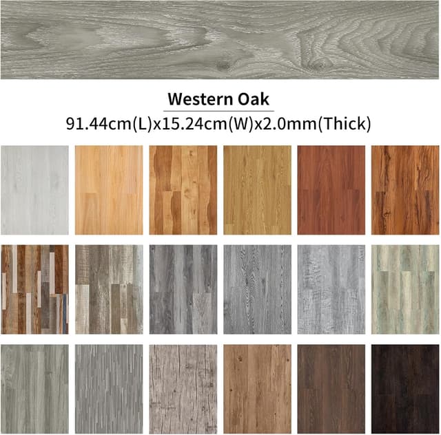 Thumbnail 2 de FLOREXP Vinyl Flooring 2mm Peel & Stick