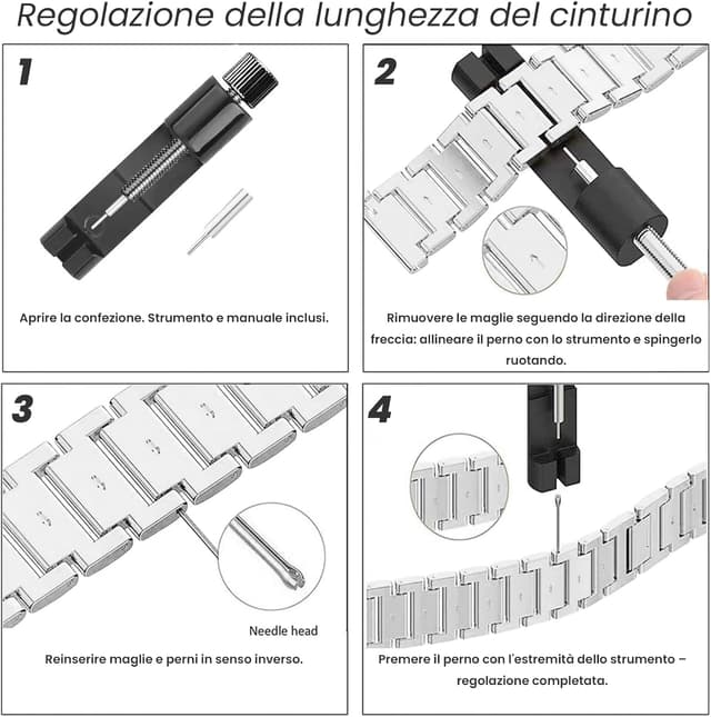 Thumbnail 6 de Bracciale in brillante “cristalli” per Apple Watch Donna compatibile 38/40/41/42/44/45/46/49 mm
