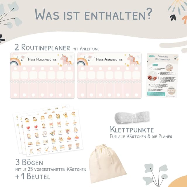 Detalle de Kinder Routineplaner 105 Symbolkarten