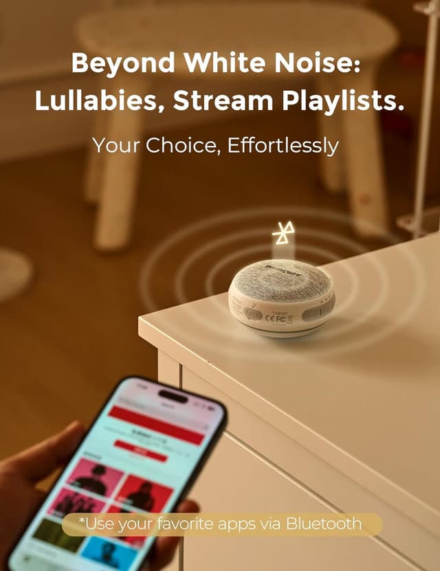 Thumbnail 6 de Momcozy Portable Sound Machine 20 sounds