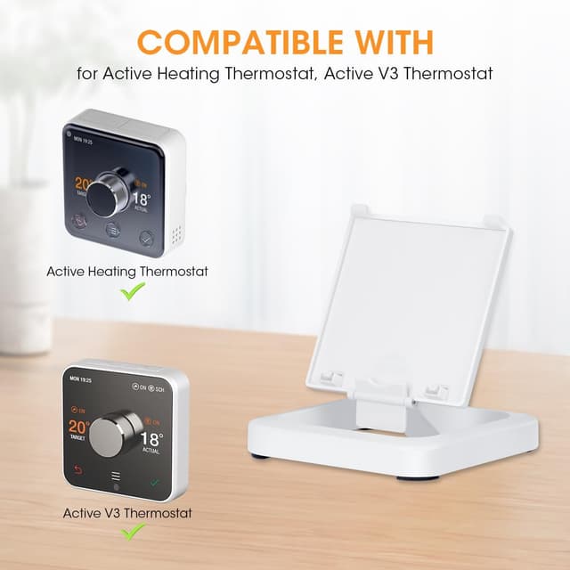 Detalle de Aieve holder stand for Hive thermostat (free-standing mounting bracket for Active Heating models)