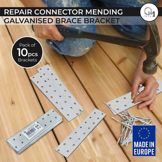 Thumbnail 3 de OMIDEAS Flat Joining Plates 160 x 40 mm