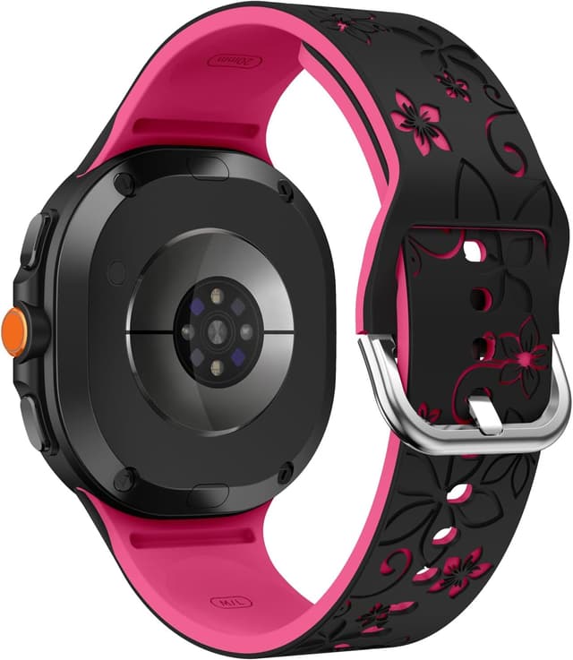 Detalle de Bracelet silicone PinnWaa pour Galaxy Watch 8