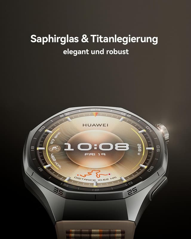 Thumbnail 6 de HUAWEI Watch GT 6 Pro mit 21 Tagen Akku