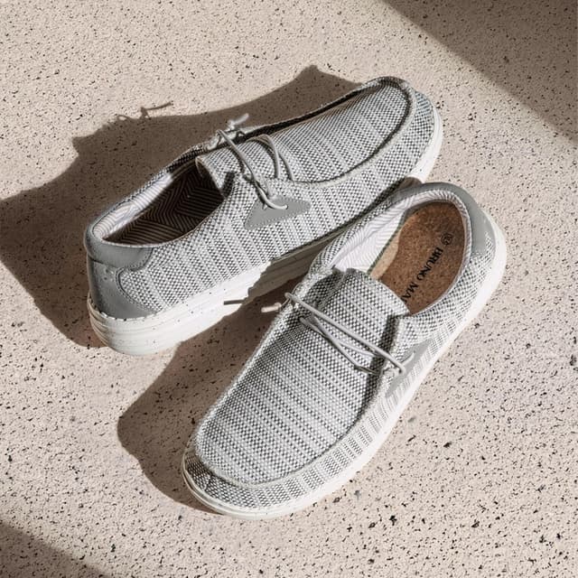 Detalle de Bruno Marc Men’s Casual Slip-on Loafers with Stretch Knit Upper (Breathable Comfort)