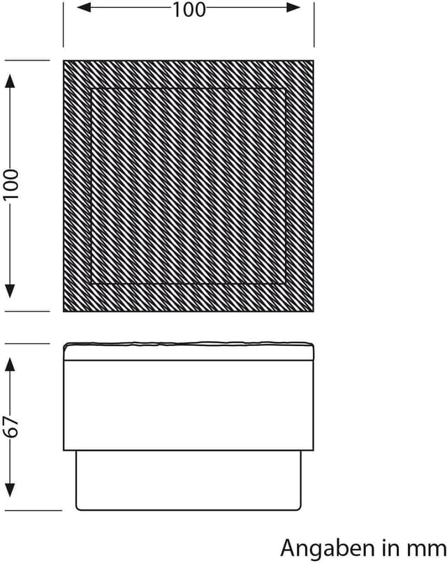 Thumbnail 6 de ledscom.de 3 pezzi LED pavimentazione 10 x 10cm