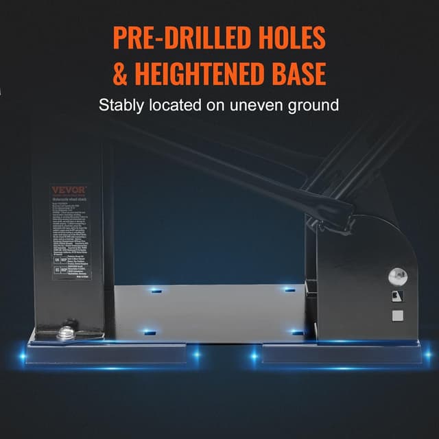 Detalle de VEVOR blocca ruota moto da 1800 libbre