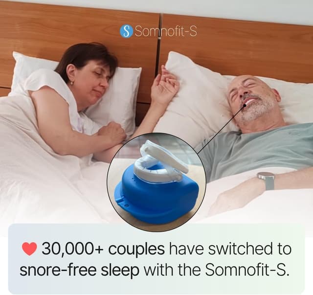 Thumbnail 6 de Somnofit-S Anti-Snore Mouth Guard by SnoreLessNow (Swiss-Made, FDA Cleared) — Adjustable Anti-Snoring Mouthpiece