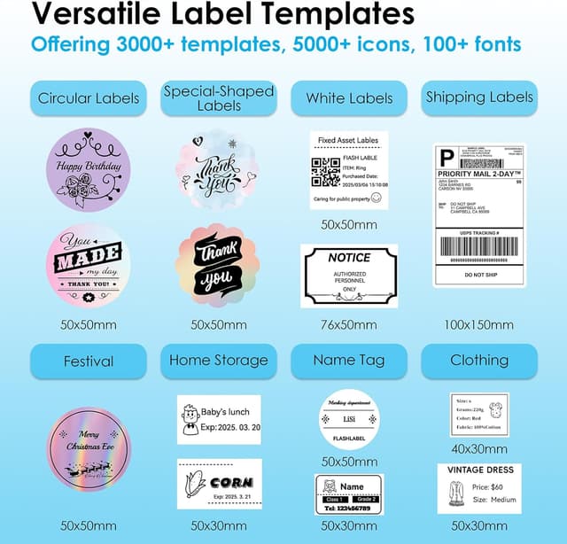 Thumbnail 4 de KNAON Y41BT 4x6 Shipping Label Printer 🖨