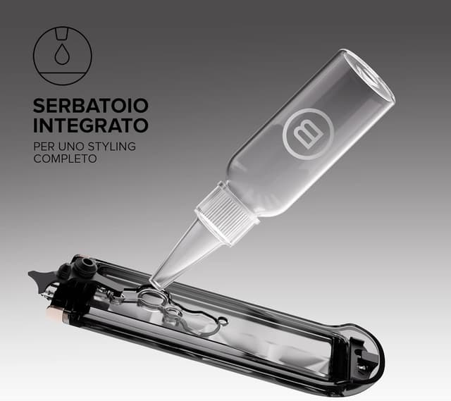 Detalle 2 de Bellissima Imetec My Pro Steam B28 piastra professionale a vapore con rivestimento in ceramica