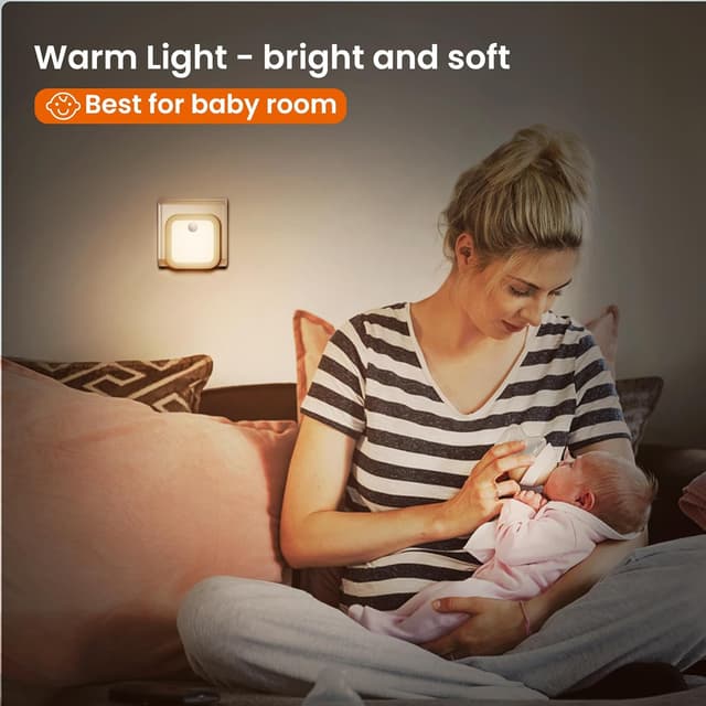 Thumbnail 6 de TNMOO Luce notturna LED da presa 2 pezzi