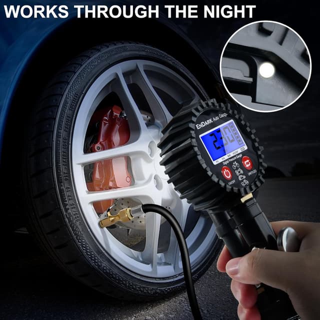 Thumbnail 6 de ENDARK Digital Tyre Pressure Gauge and Inflator (Car, Bike, Truck, Motorcycle)